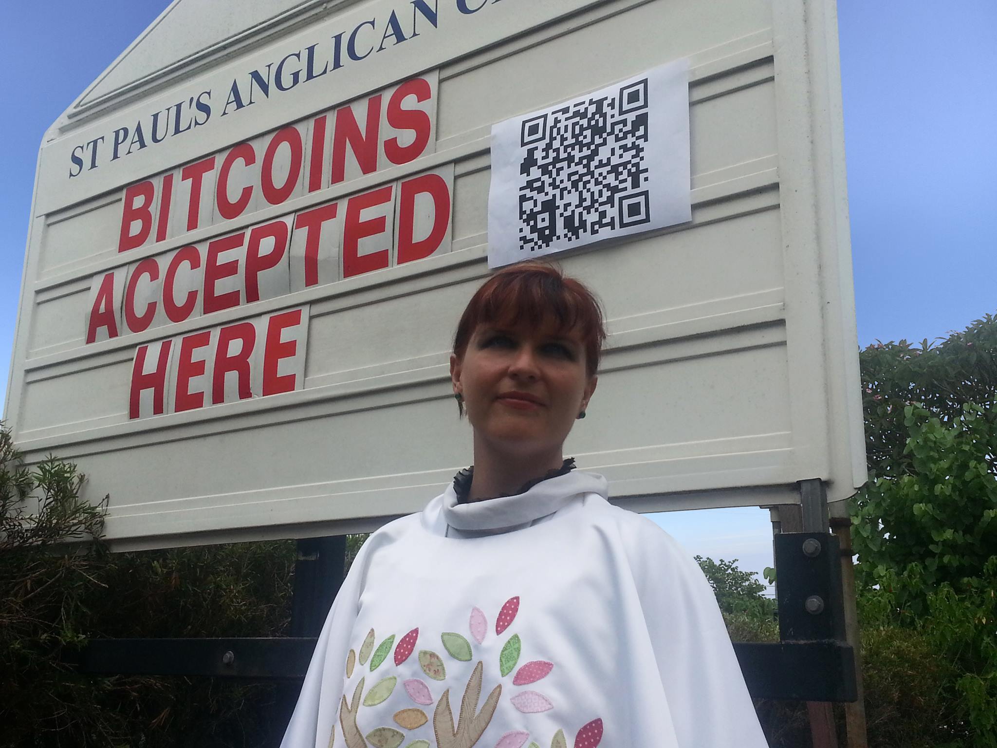 Sparks Fly at Anglican Church