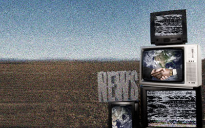 Viewers tune into satellite news