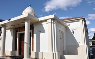Visiting Australia's oldest Hindu Temple