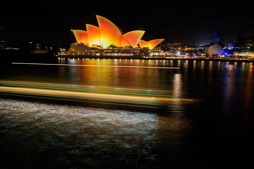 Opera House lights up for Diwali