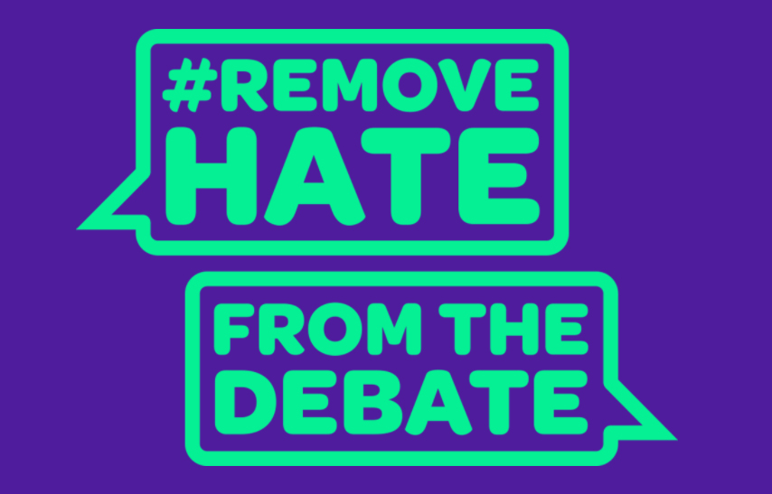 A new campaign helps remove hate from the debate