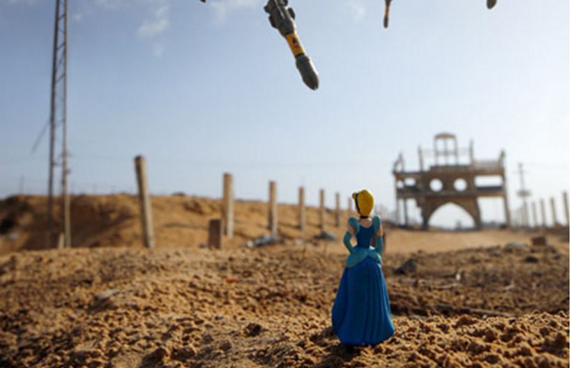 Through the lens: Toy soldiers and real trauma